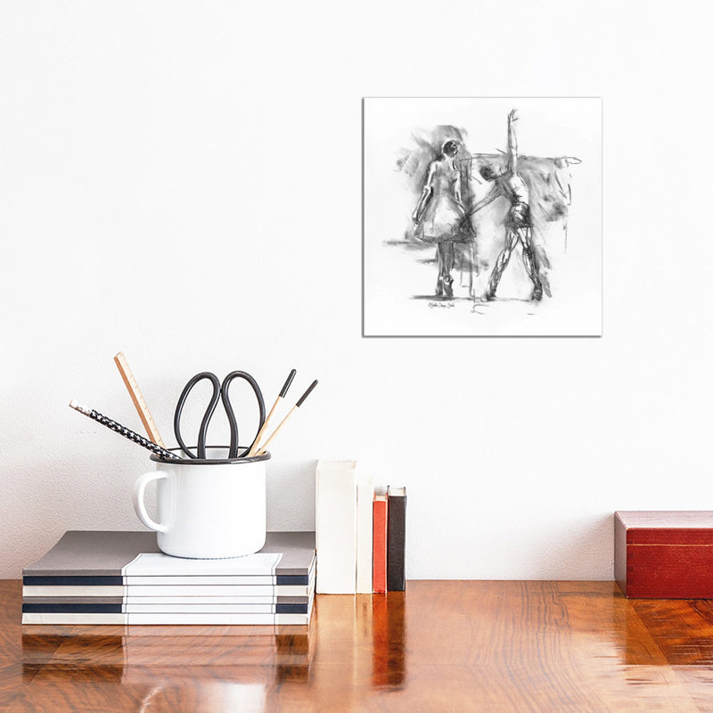 Dance Figure III by Stellar Design Studio - Wrapped Canvas Gallery-Wrapped Canvas Giclée, 30.48 cm H x 30.48 cm W