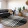 Premium Machine Washable Prisco Black Rug