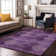 Premium Machine Washable Cerrito AMF557 Eggplant Rug