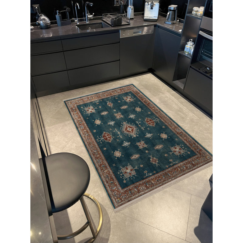 Tapis rectangulaire Waiel, Rectangle 2 pi 8 po x 5 pi