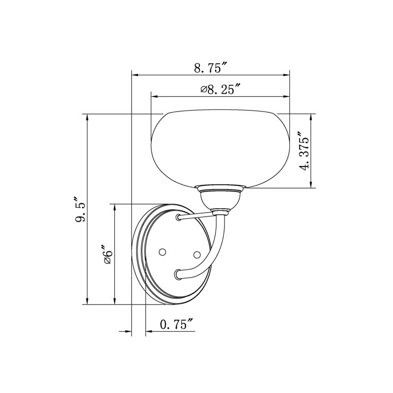 Miyashiro Armed Sconce
