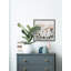 Yellow and Gray Flowers 1 Piece Single Picture Frame Painting-1038229612