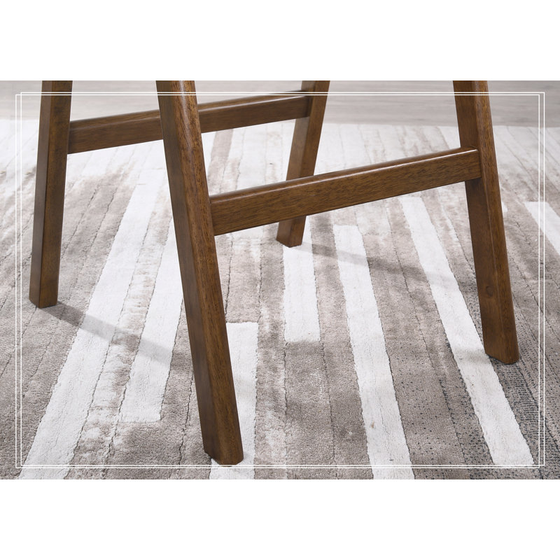 Ensemble de 2 tabourets de bar empilables Malvern
