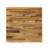 Wood Outdoor Table - Sandblast Finished, 18" Square, Simple Style For Backyard Finished Side Made Of Wood, 17.83" Tall, Patio