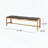 Rustic Charm 3-Seater Outdoor Bench