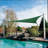 12' x 9' Triangle Shade Sail-14763392-90752786