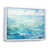 White Floater Framed