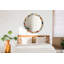 Huldar Glass Flat Wall Mirror