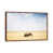 Classic Brown Wood Floater Framed