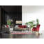 Tapis Pune, rouge / beige