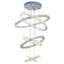 Lustre à niveaux 6 lumières DEL
