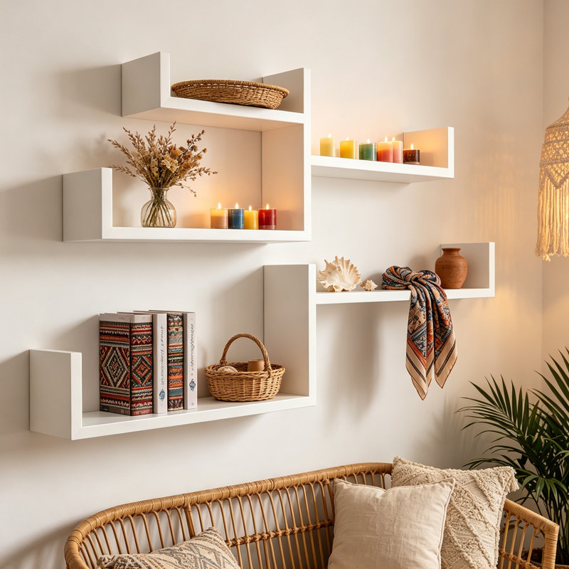 Solid Wood Floating Shelf