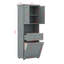 Armoire avec panier à linge inclinable-113930451