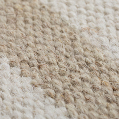 Derrynisk Striped Wool Hand Woven Area Rug