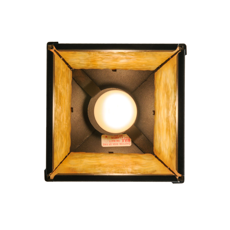Rustic Lodge 1 - Light Pendant, Black