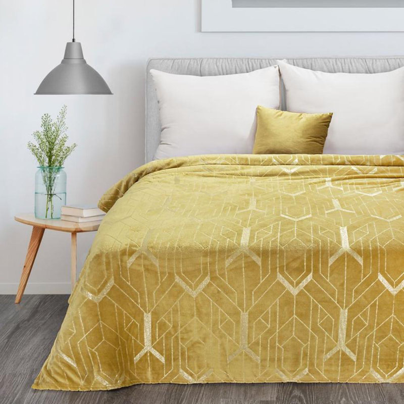 Throw Blanket, Gold