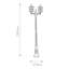 Verrett Transparent Lamp Post (Full)
