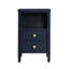 Table de chevet à 2 tiroirs Winston - Bleu minuit-462789818