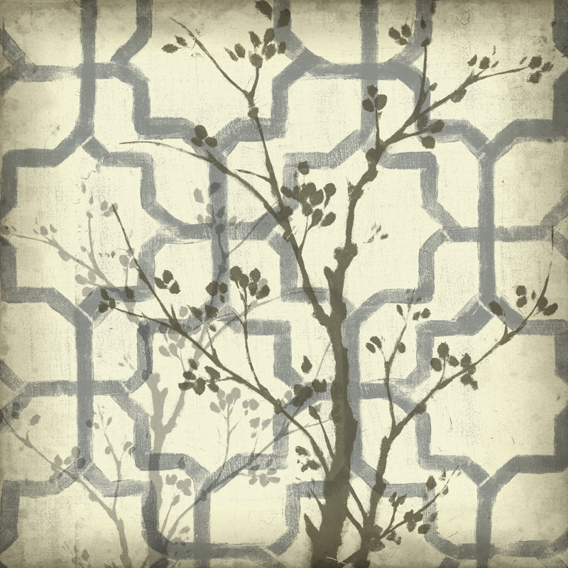 " Silhouette & Pattern VI " by Jennifer Goldberger, 30" H x 30" W x 1.25" D