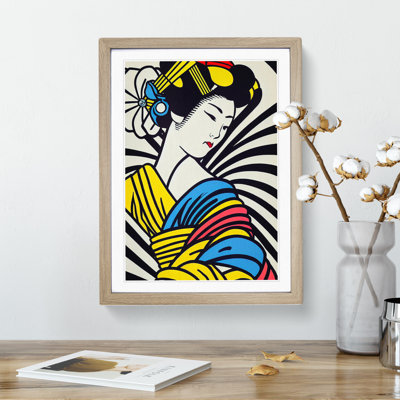 Geisha Pop - Single Picture Frame Print
