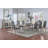Traditional Style Silver Finish 1Pc Server Drawers Storage Cabinet Wooden Furniture Dining Room Furniture-665715833