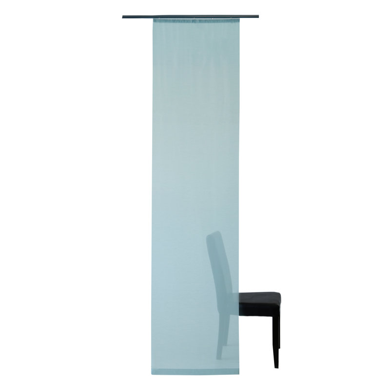 Deerfield Track Insert Sheer Sliding Panel, Aqua
