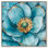 Art floral sur toile Agave bleu sarcelle par Art Remedy