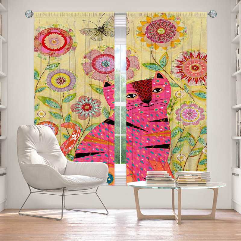 Ensemble de rideaux en polyester 2 pièces, L 40 po x L 82 po