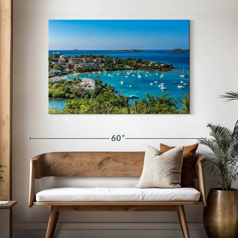 Gillard Saint John Island Yachts, 32" H x 48" W