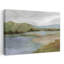 Foothills with Lake, art mural contemporain contemporain, paysage biologique-124289815