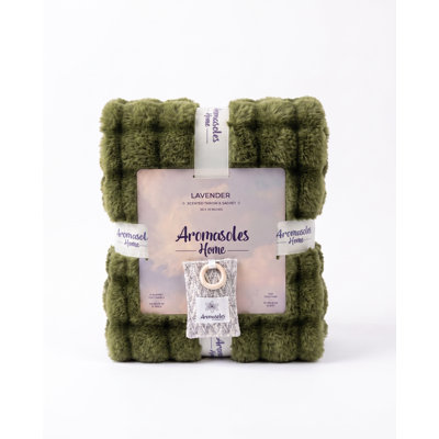 Jeté en fausse fourrure Aromaoles