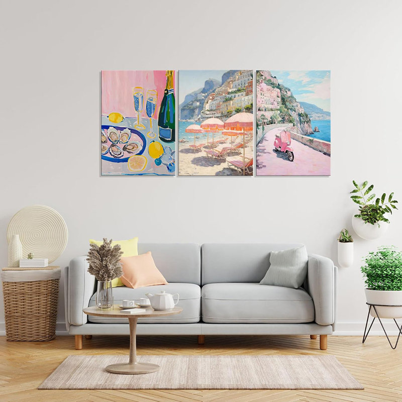 3 Piece Wrapped Canvas Print