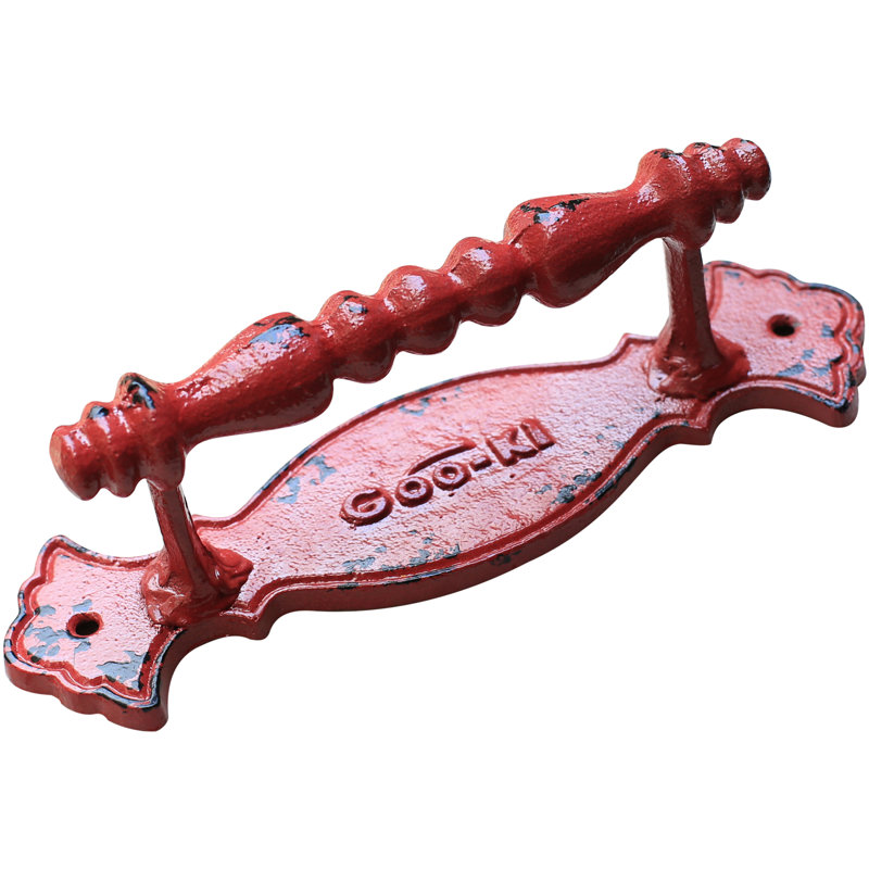 American Iron Handle/Pull, Red