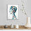 «Mirrored Music I» par Sydney Edmunds, reproduction d'art graphique sur toile