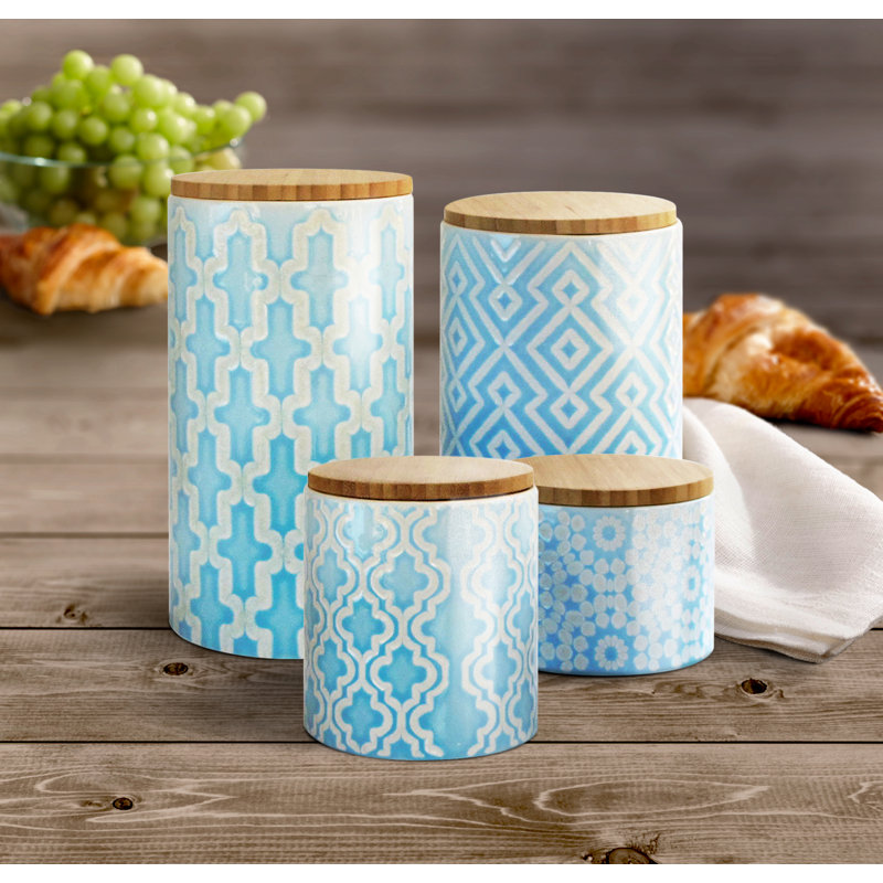 Ensemble 4 pièces de pots