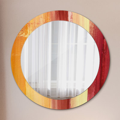 Huldar Glass Flat Wall Mirror