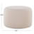 Upholstered Pouf