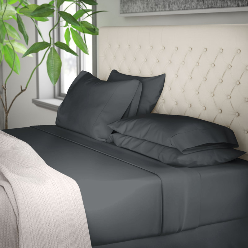 Aqua Full Bamboo Rayon Sheet Set with Deep Pockets