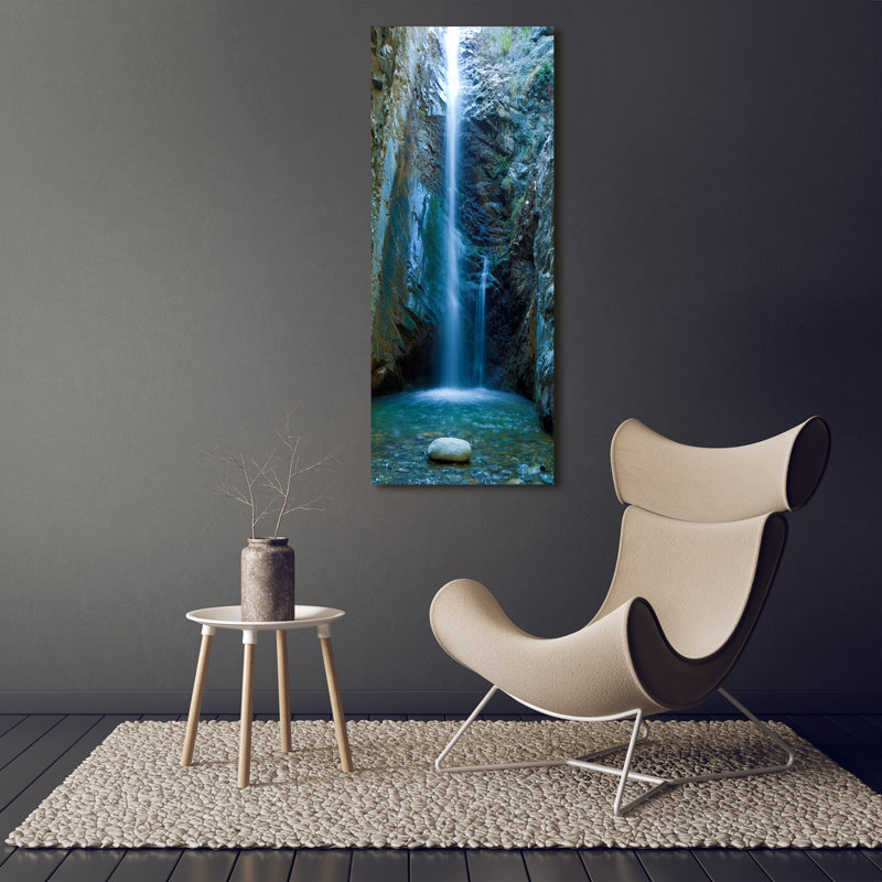 Waterfall - Wrapped Canvas Print