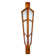 Polaris 1 - Light LED Flush Mounted Sconce
