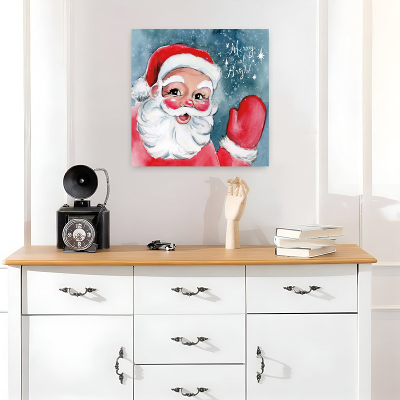 Contemporary Art Abstract Contemporary Winter Art by Katrina Pete - Wrapped Canvas Print, 45.72 cm H x 45.72 cm W