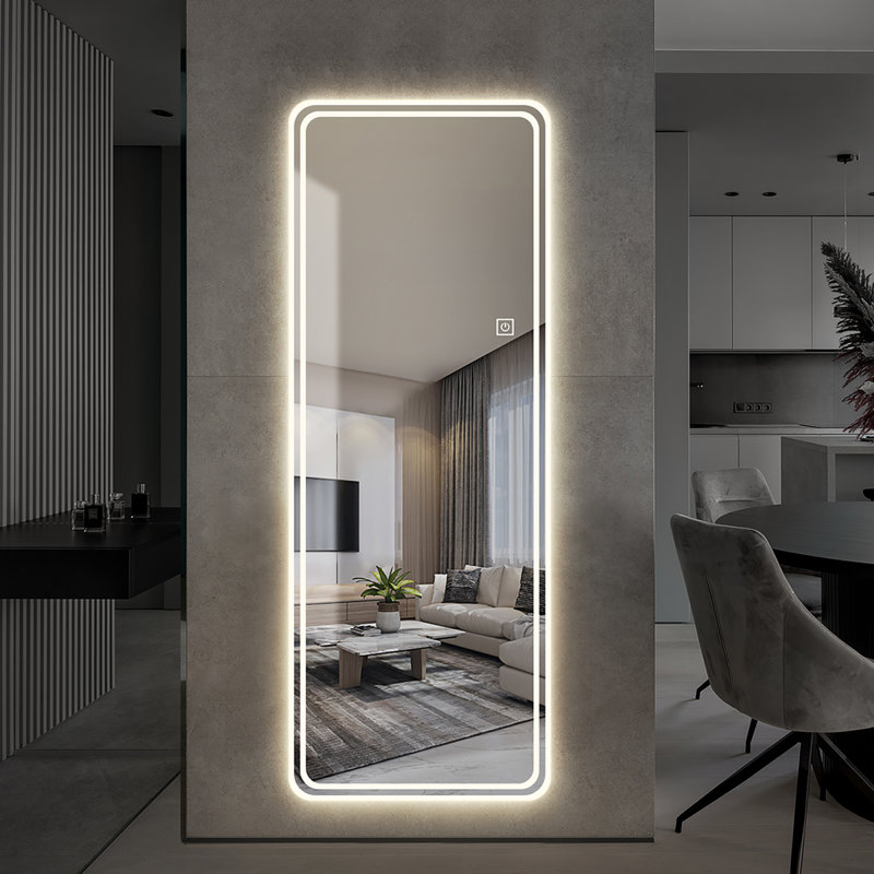 Miroir de plancher à pleine longueur Henghold