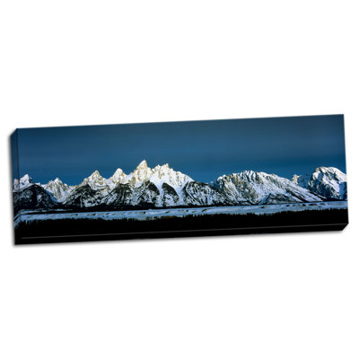 « grand teton national park viii », reproduction de photo sur toile tendue
