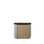 Table de chevet lin et beige