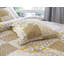 Ensemble de couvre-lit blanc en microfibre matelassée-992733187