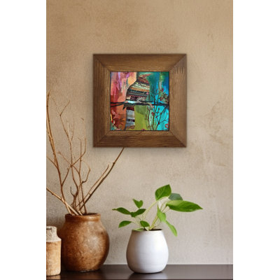 Peinture décorative encadrée
