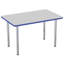 Table rectangulaire d'activité rectangulaire avec pieds réglables-124582259-99105965-99105923