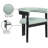 Romeo Finished Upholstered Back Arm Chair-1419104628-1419104631