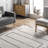 Machine Washable Handmade Ivory Area Rug-1915482519