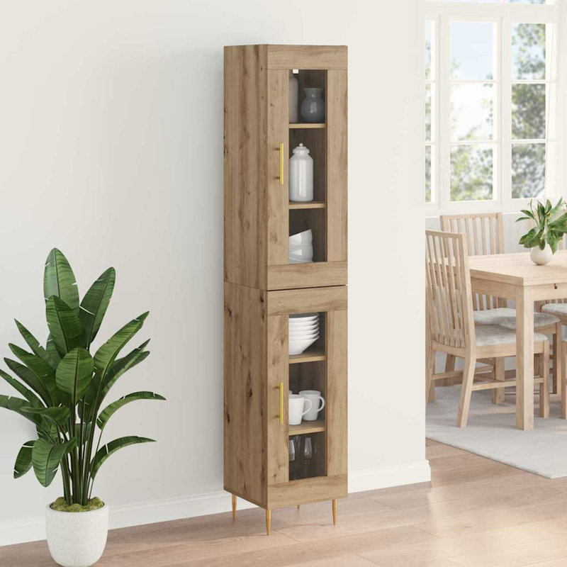 34.5cm Sideboard, Artisan Oak
